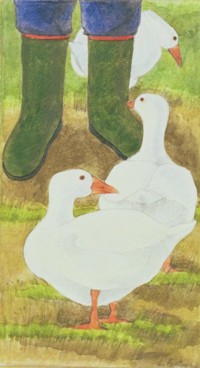 Ducks and Green Wellies by Linda Benton